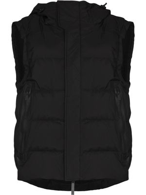 Templa gilet matelassé Lang à capuche - Noir
