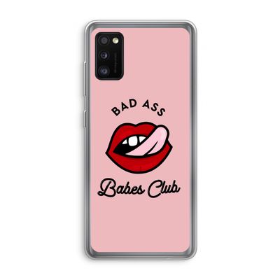 Badass Babes Club: Samsung Galaxy A41 Transparant Hoesje