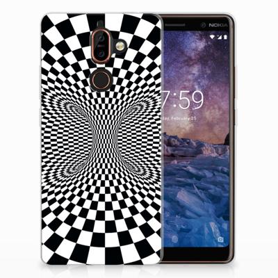 Nokia 7 Plus | TPU Hoesje | Illusie