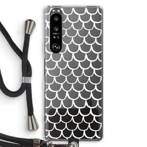 Dakpannetjes: Sony Xperia 1 III Transparant Hoesje met koord