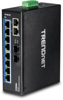 Trendnet TI-G102 netwerk-switch Gigabit Ethernet (10/100/1000) Zwart - thumbnail