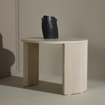 Nohr Ronde Salontafel 'Phallon' 60cm, kleur Whitewash