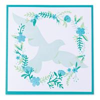 Sizzix • layered stencils dove 4stuks