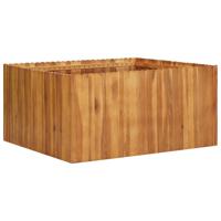 VidaXL Plantenbak verhoogd 100x100x50 cm massief acaciahout