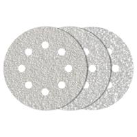 Wolfcraft Hechtschuurschijven | Lak/Verf | K40, K80, K120 | Ø125 mm | 25 stuks - 1156100