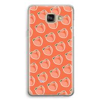 Just peachy: Samsung Galaxy A5 (2016) Transparant Hoesje