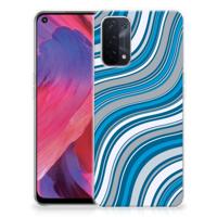 OPPO A93 5G | TPU bumper | Waves Blue