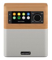 Sonoro STREAM - DAB+ radio - internet radio - BlueTooth - Maple/Wit