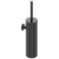 Toiletborstelgarnituur IVY Wandmodel Zwart Chroom PVD