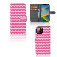 Apple iPhone 14 | Telefoon Hoesje | Waves Pink