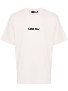 BARROW t-shirt à logo imprimé - Tons neutres