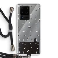 Hipster stripes: Samsung Galaxy S20 Ultra Transparant Hoesje met koord Hipster stripes: Samsung Galaxy S20 Ultra Transparant Hoesje met koord