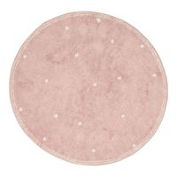 Little Dutch vloerkleed Pure Pink Dot Maat