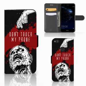 Huawei P10 Lite Portemonnee Hoesje Zombie Blood