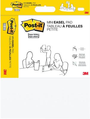 Post-it mini meeting chart, ft 45,7 cm x 38,1 cm, blanco
