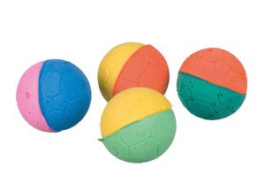 Trixie Trixie set softballen softrubber assorti