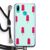 Waterijsje: Huawei P Smart (2019) Transparant Hoesje met koord