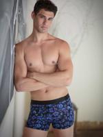 HOM - Boxer Briefs - Will - blauw, Maat:L HOM - Boxer Briefs - Will - blauw, Maat:L