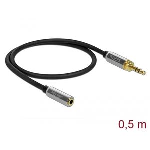 Stereo Jack 3,5 mm 3-Pin male > female Verlengkabel