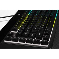 Corsair K55 RGB PRO toetsenbord USB QWERTY Engels Zwart - thumbnail