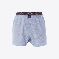 Boxer Blauw Ruit - thumbnail