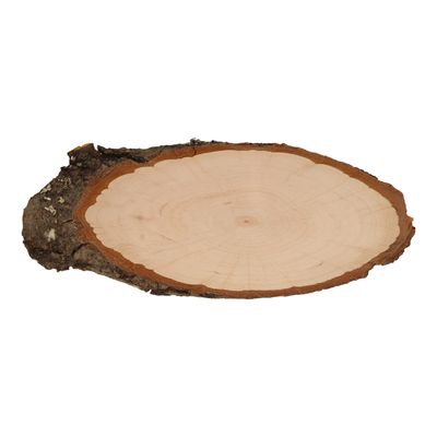 Playwood Maak je eigen naambordje boomschors, 25 cm