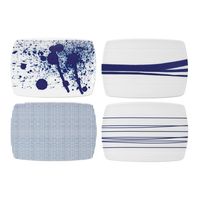 ROYAL DOULTON - Pacific - Serveerbordje 20cm s/4 (mix)