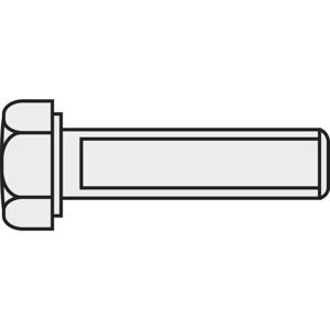 TOOLCRAFT 216372 Zeskantbout M1.6 10 mm Buitenzeskant DIN 933 Messing 10 stuk(s)