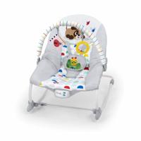 BABY EINSTEIN -DEAN- 3-in-1 meegroeiende babywip, melodietjes en trillingen, 3 standen, afneembare speelboog, 0-30 maanden