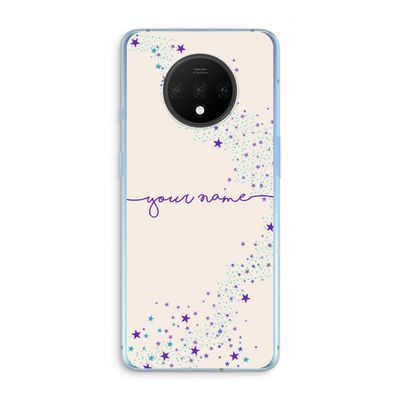 Sterren: OnePlus 7T Transparant Hoesje