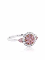 HYT Jewelry bague Argyle Pink en or 18ct pavée de diamants - Argent HYT Jewelry bague Argyle Pink en or 18ct pavée de diamants - Argent