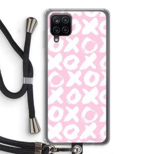XOXO: Samsung Galaxy A12 Transparant Hoesje met koord