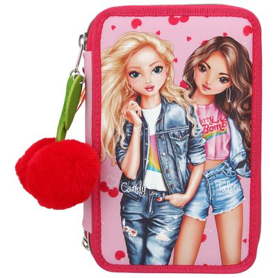 TOPModel - Triple Pencil Case - Cherry Bomb (410991)