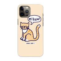 Miauw: Volledig geprint iPhone 12 Pro Max Hoesje