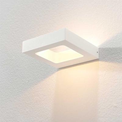 Artdelight Buitenlamp up downCarre 13cm - wit - WL CARRE WI
