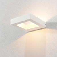 Artdelight Buitenlamp up downCarre 13cm - wit - WL CARRE WI