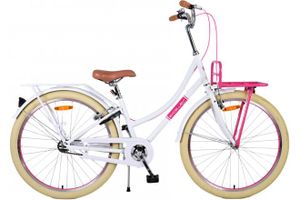 Volare Volare Kinderfiets Meisjes 26 inch Wit Twee handremmen