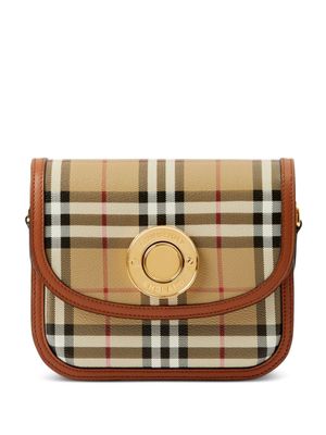 Burberry petit sac à bandoulière Elizabeth à carreaux - Tons neutres