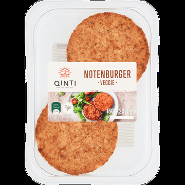 Qinti Notenburger Veggie 2 Stuks bij Jumbo