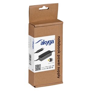 Akyga AK-ND-43 netvoeding & inverter Auto 90 W Zwart