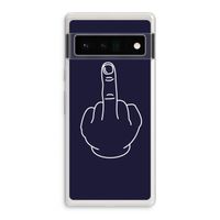 F**k U: Google Pixel 6 Pro Transparant Hoesje