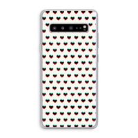 Hartjes: Samsung Galaxy S10 5G Transparant Hoesje Hartjes: Samsung Galaxy S10 5G Transparant Hoesje