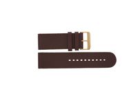 Prisma horlogeband DBR27 Leder Bruin 27mm + bruin stiksel