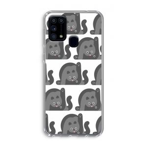 Cats: Samsung Galaxy M31 Transparant Hoesje