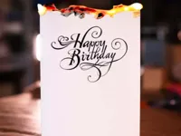 Never-Ending Birthday Card