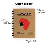 Correctbook Original A4 Horizon Red Blanco - Uitwisbaar / Herschrijfbaar Notitieboek