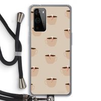 Morning coffee: OnePlus 9 Pro Transparant Hoesje met koord