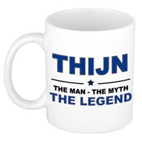 Thijn The man, The myth the legend collega kado mokken/bekers 300 ml