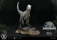 Jurassic World: Fallen Kingdom Prime Collectibles Statue 1/10 Delta 17 cm