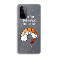 You're Shrimply The Best: OnePlus 9 Pro Transparant Hoesje